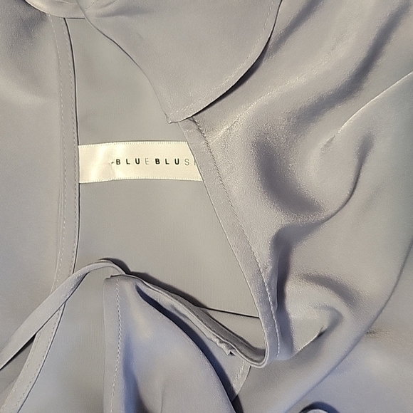 BLUE BLUSH Off Shoulder Ruffle Camisole S - Picture 3 of 4